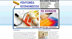 Desktop Screenshot of pintormadrid.com